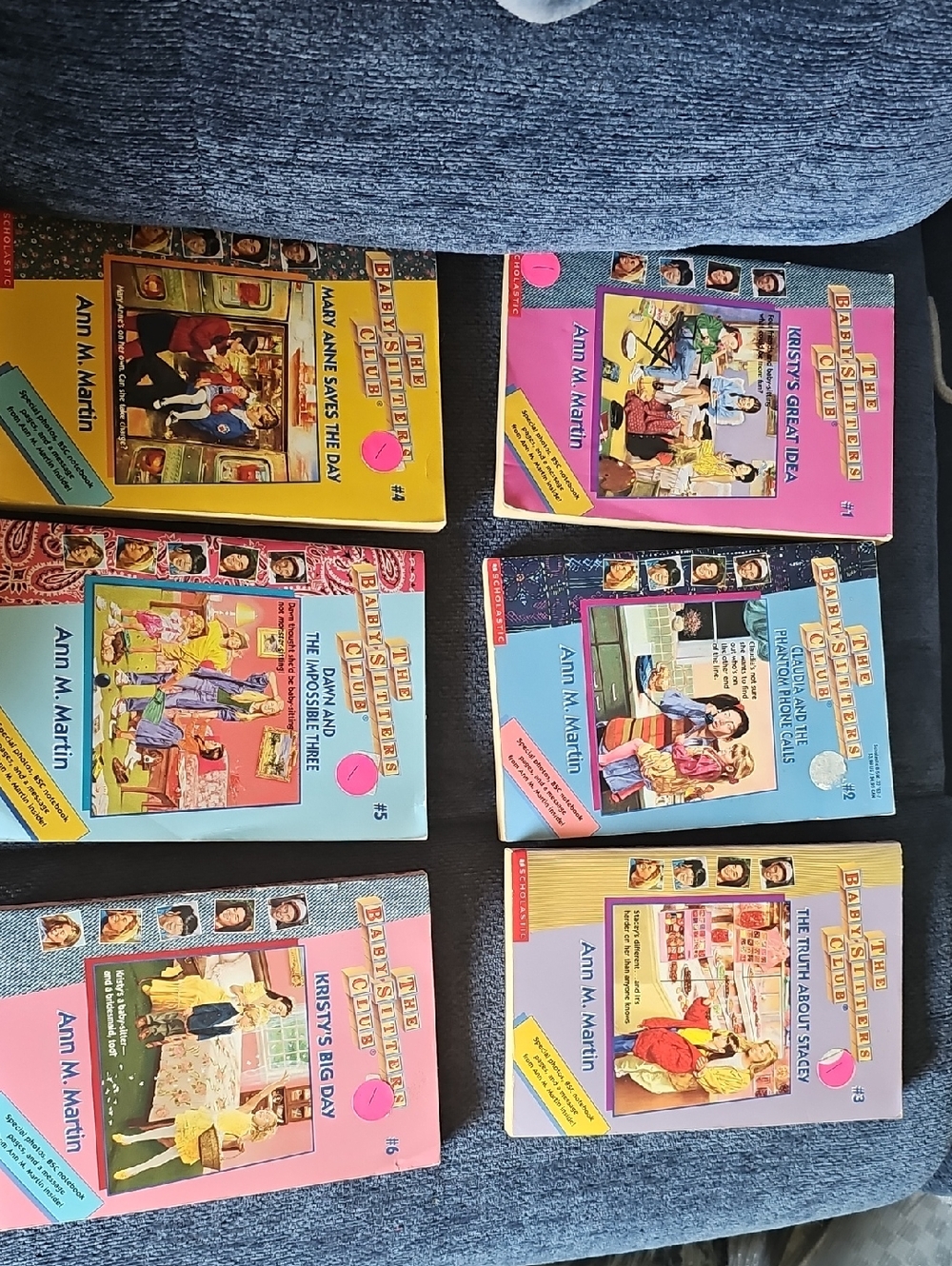 The Babysitters Club Paperback Book Lot - Multi-Color Covers